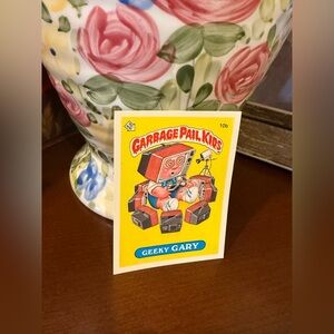 Garbage Pail Kids Geeky Gary Trading Card